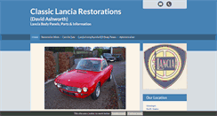 Desktop Screenshot of lanciaclassic.com